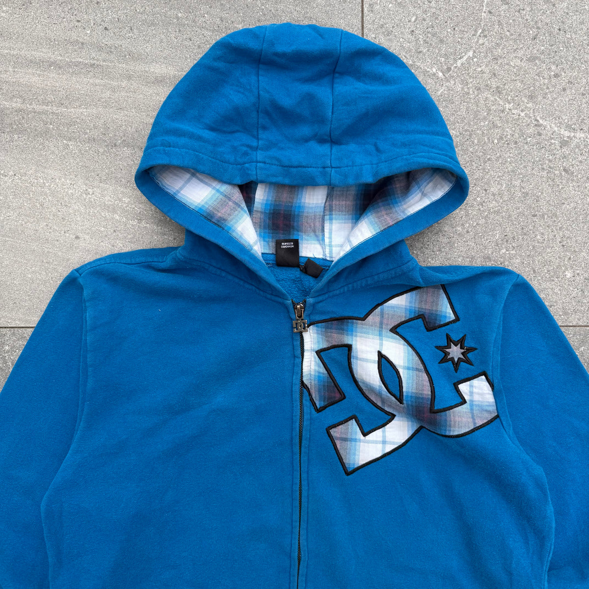 fucking banger plaid dc zipup - XS