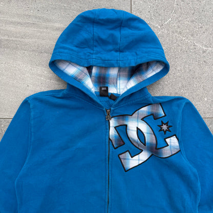 fucking banger plaid dc zipup - XS
