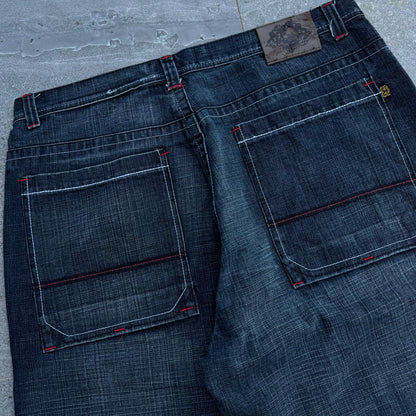 FATTEST royal blue jorts - 40”