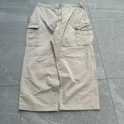 goated PHAT tommy hilfiger cargos - 36x28”
