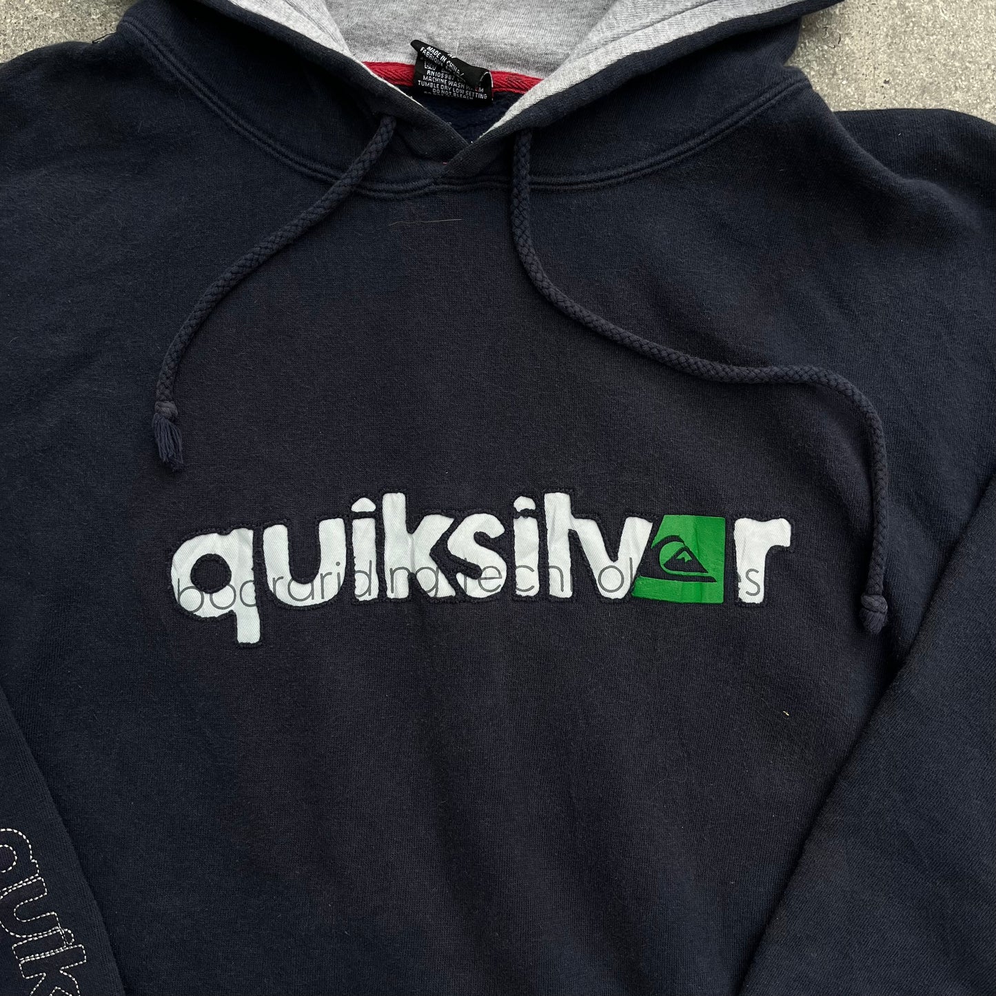buzzword buzzword quiksilver hoodie - L