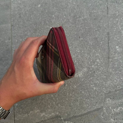 vivienne westwood plaid orb purse