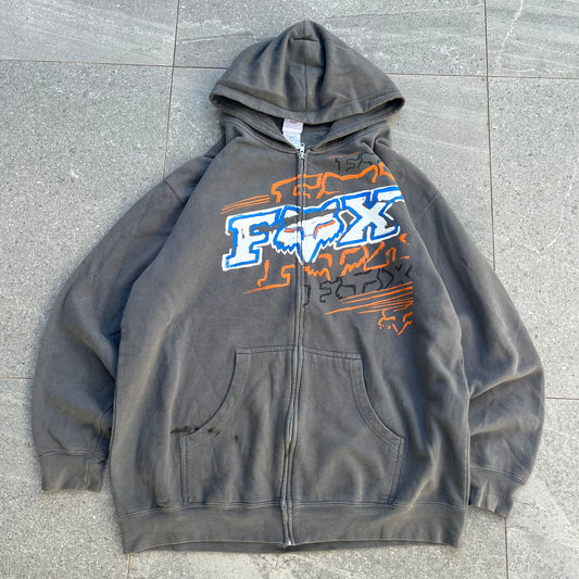 fox zipup - XL
