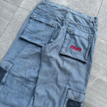 paco wideleg cargos - 38x33”