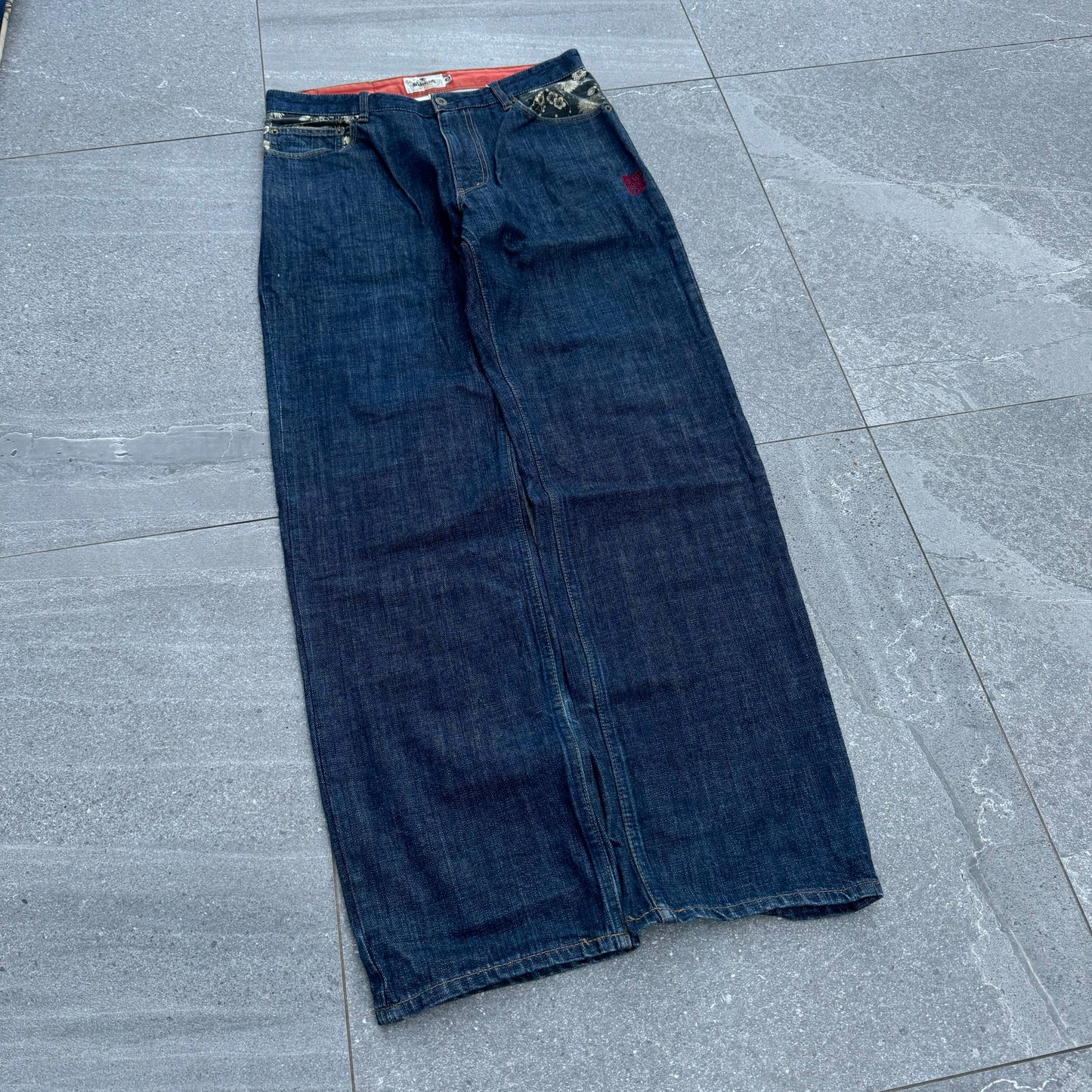 karakuri raw denim multipockets - 34x33”