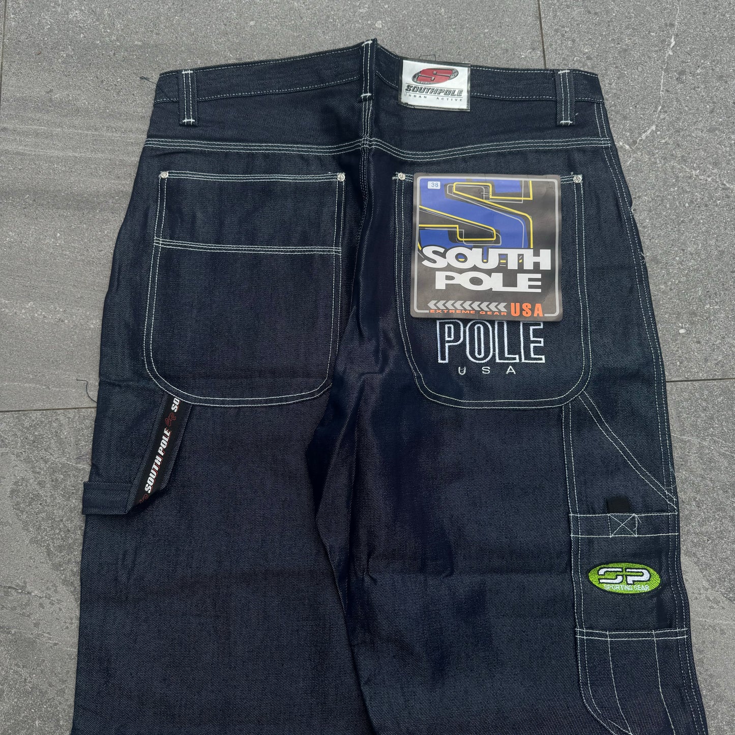old stock southpole jeans - 38x31”