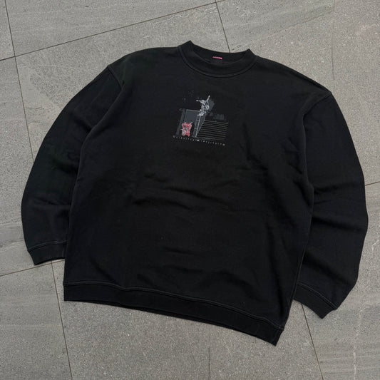 90s quiksilver crook crewneck - XL
