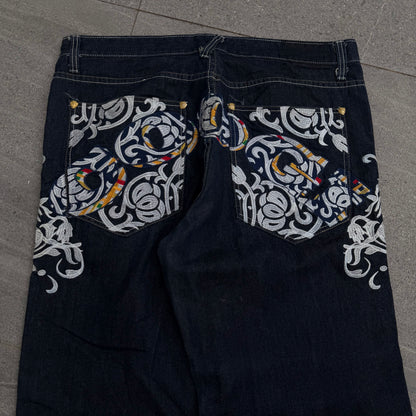 coogi tribal grails - 38x33”