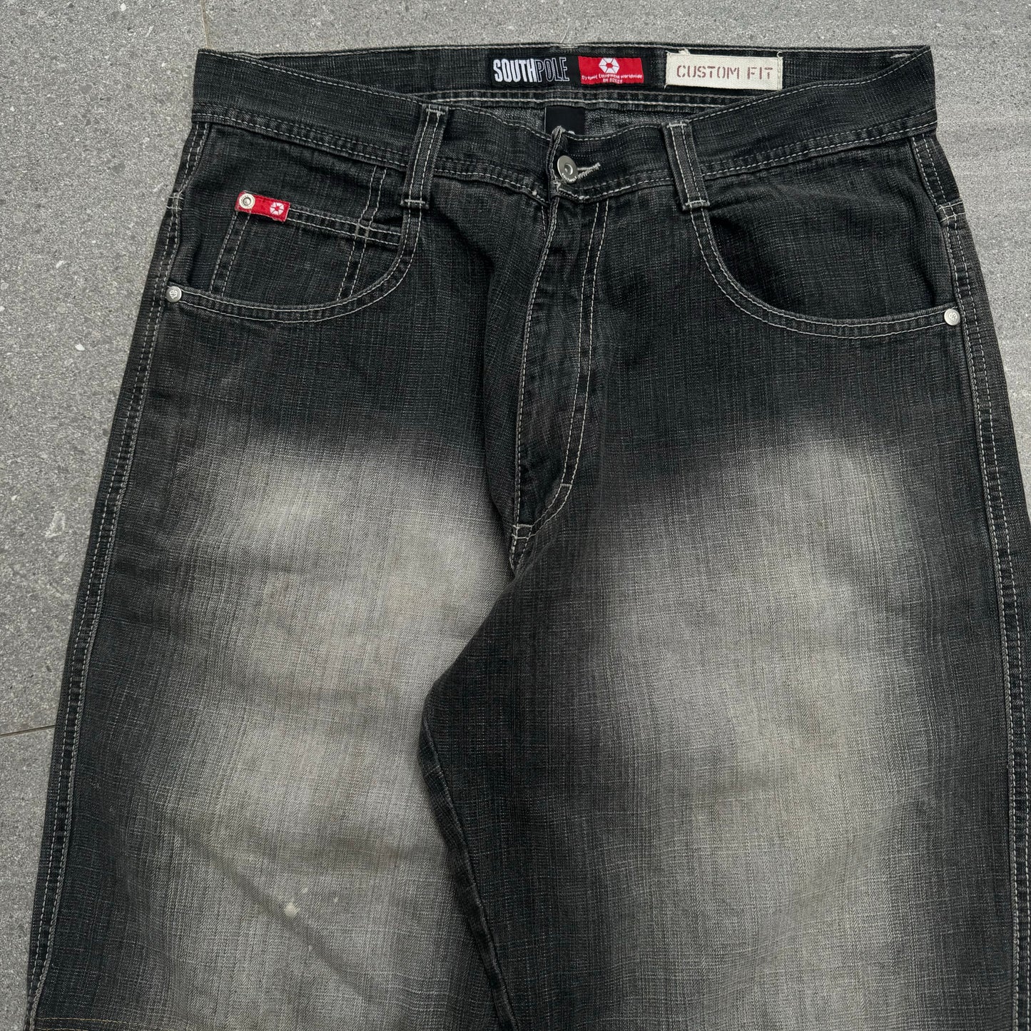 southpole redtabs jorts - 36x13”