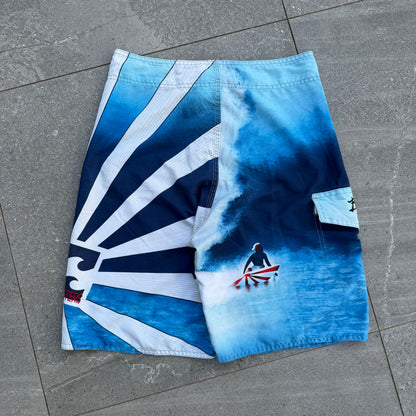 2011 billabong pipe masters andy irons shorts - 30”