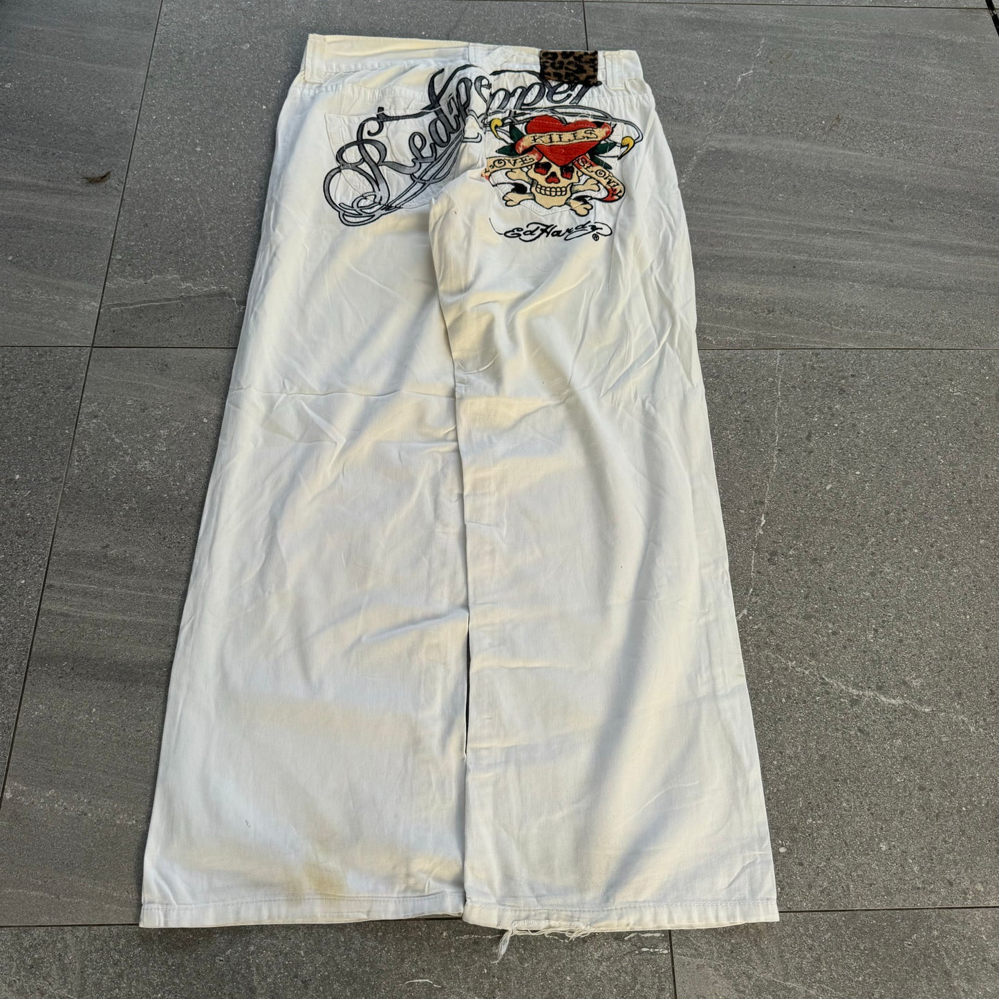 grail ed hardy jeans - 36x33”