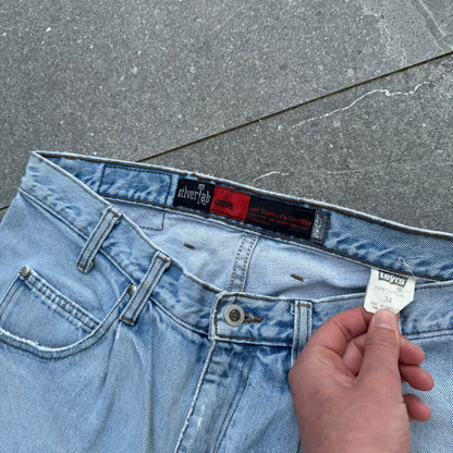 90s silvertab jorts - 34”