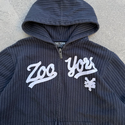 grail pinstriped zoo york hoodie - S