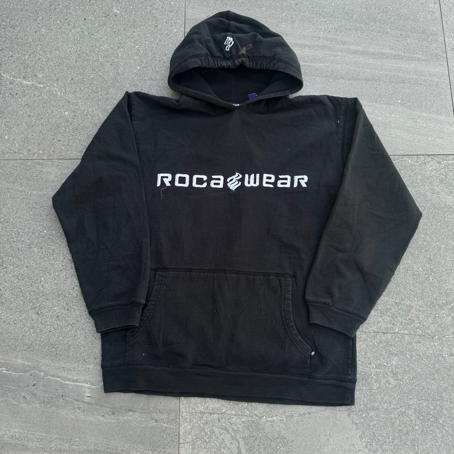 staple rocawear hoodie - boxy S