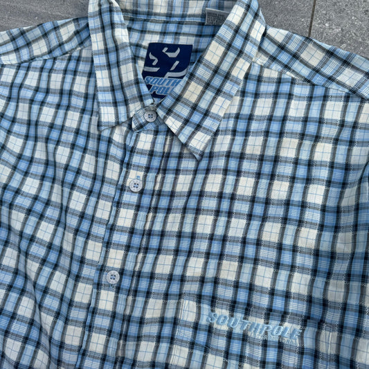 breeeeezy southpole button up - L