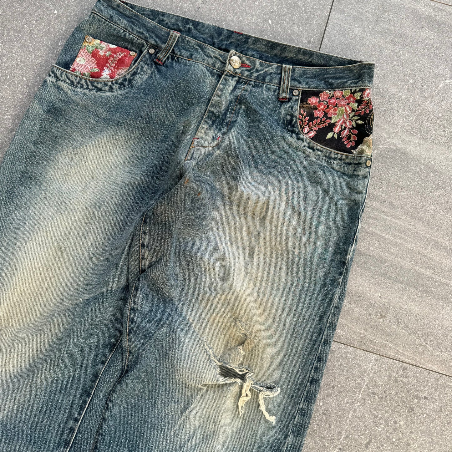 japanese style jeans - 36x30”