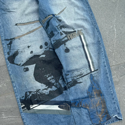 WELCOME 2 THE HOOD. 42x34”