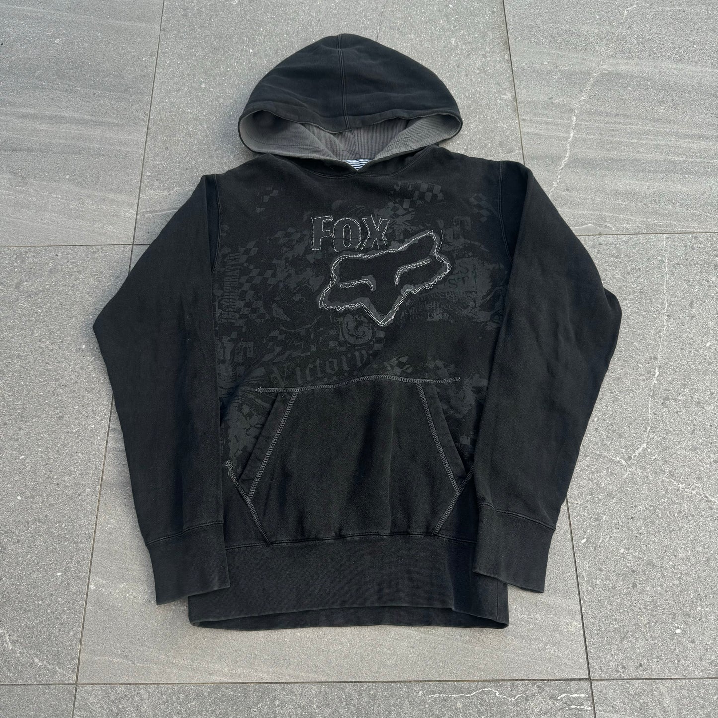 insanely hard fox hoodie - S/M