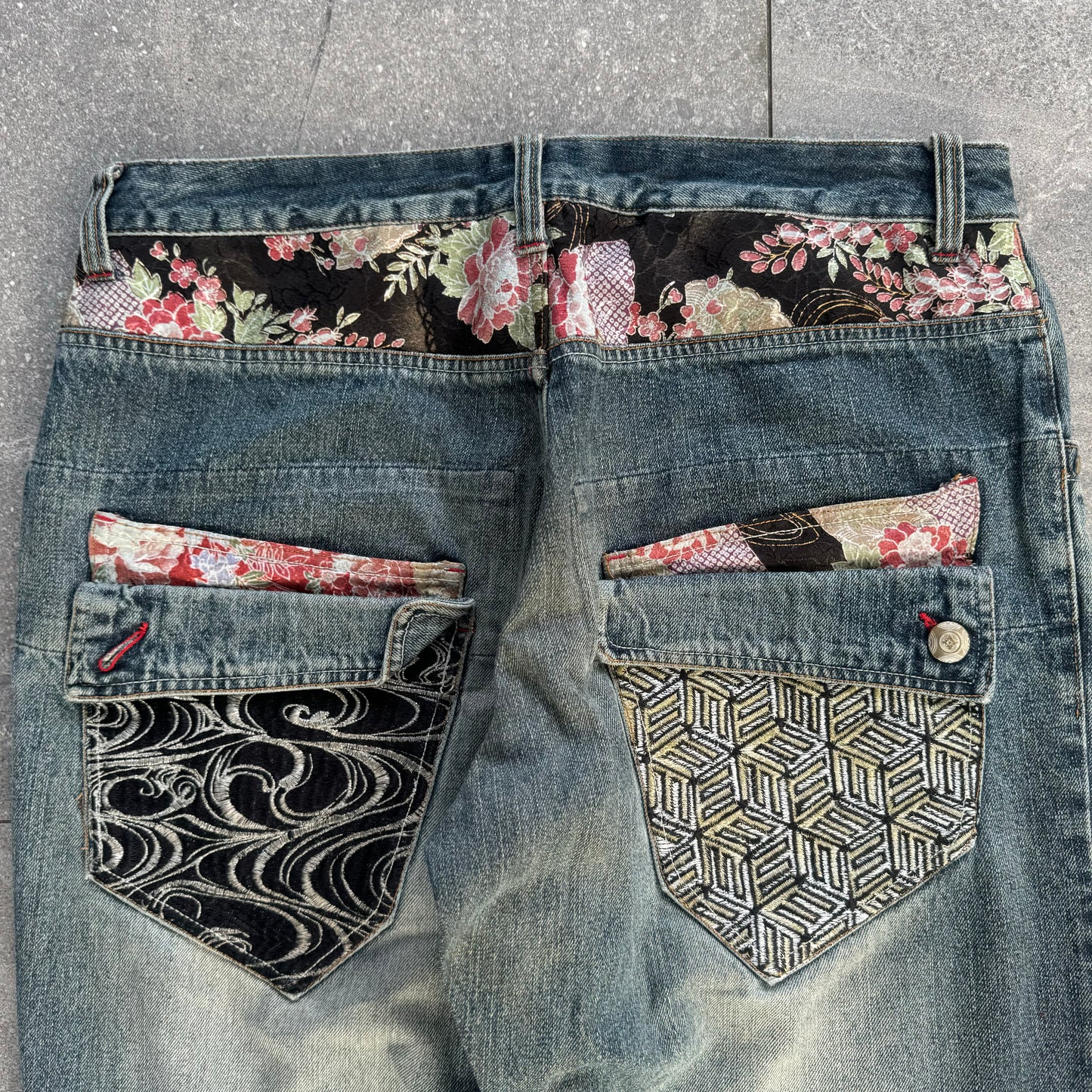 japanese style jeans - 36x30”