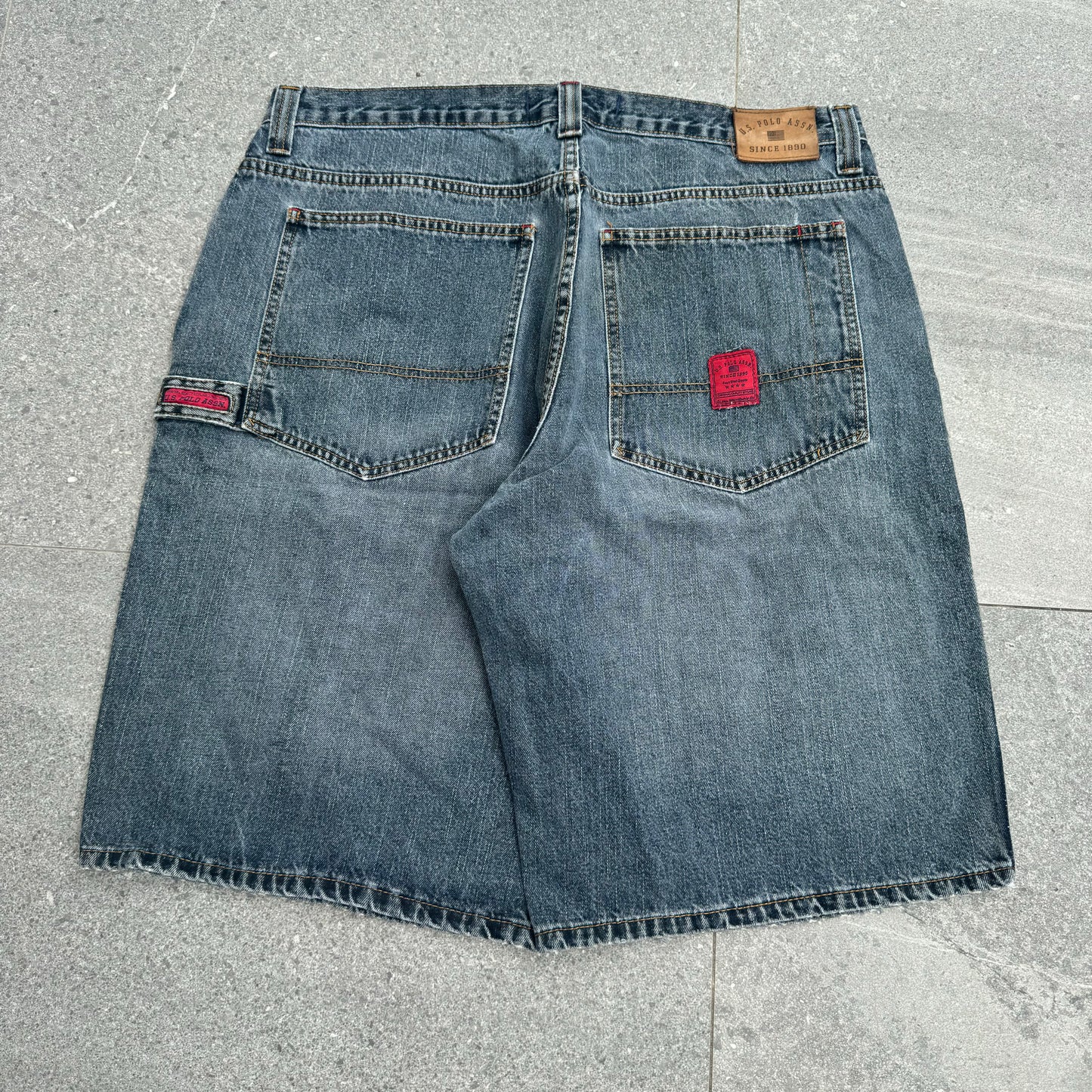 polo assn jorts - 38x12.5”