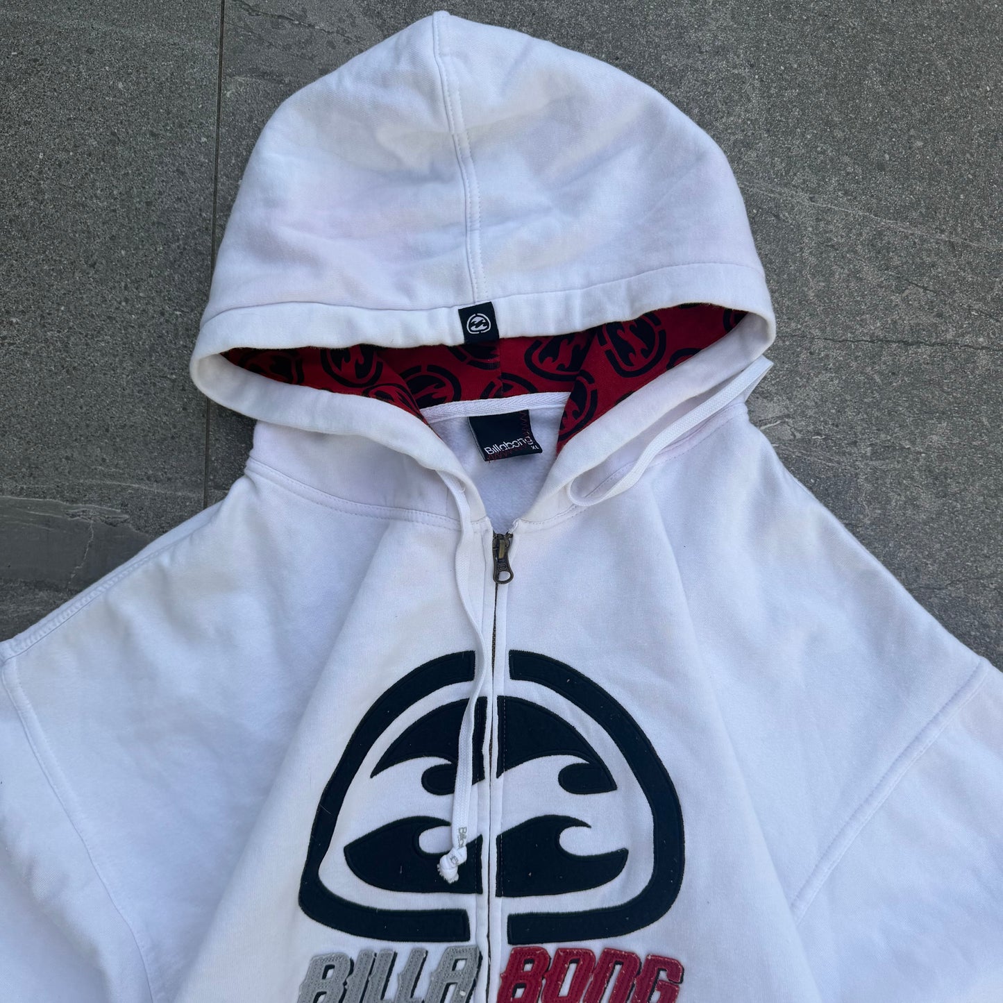 perfect 2000s billabong hoodie - XL