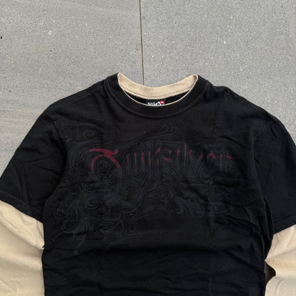 🫪 quiksilver layered longsleeve (gawdamm) - S