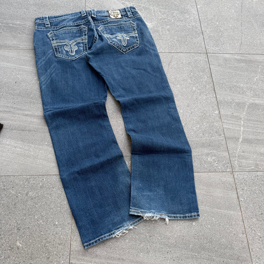 rock revival bootcuts - 40x33”