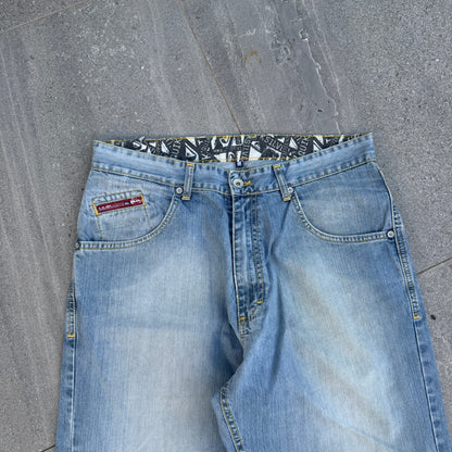 quiksilver flap pocket bootcuts - 33x32”