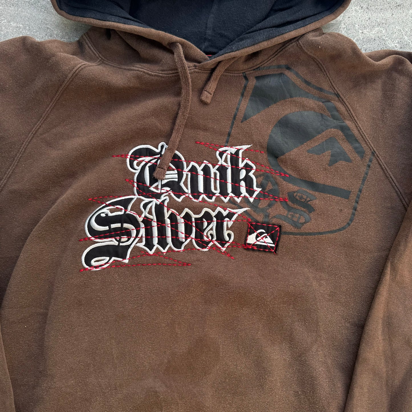 FUCKING GANGSTA QUIKSILVER HOODIE - XL