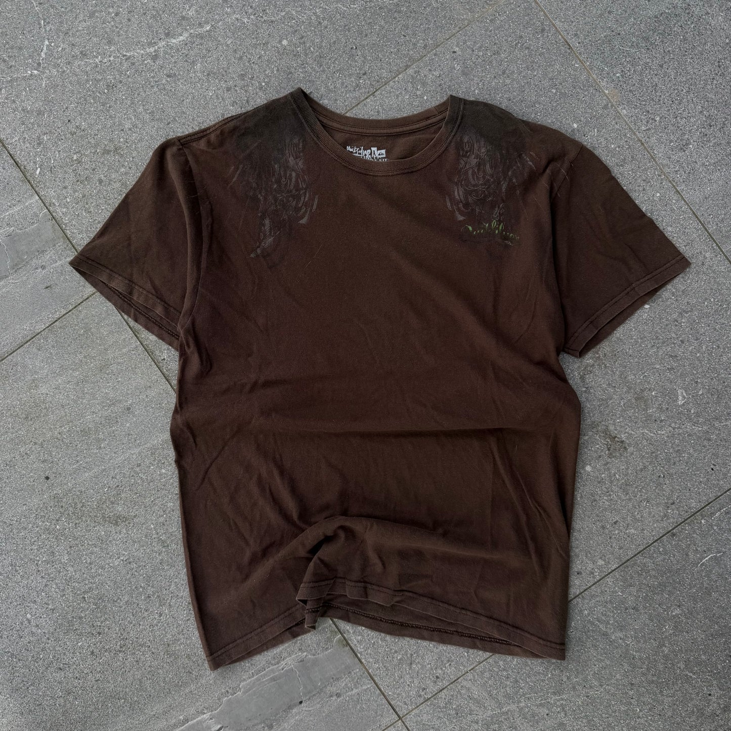 y2k hit quiksilver tee - M