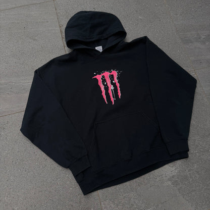 grail 00s pink monster/fox hoodie - L