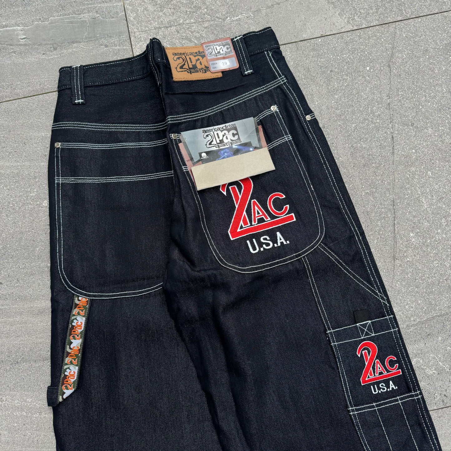og 2pac jeans 31x33”