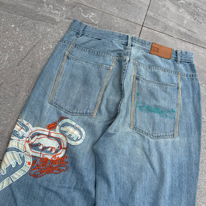 grail ecko side hits - 35x28” (41” outseam)