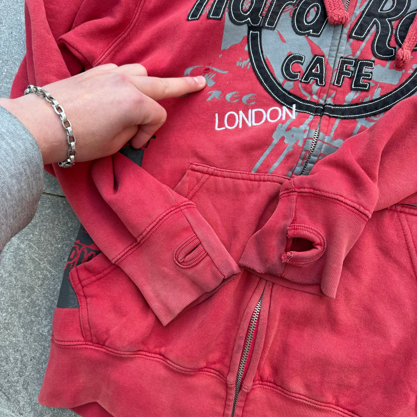 hard rock hoodie - M/L