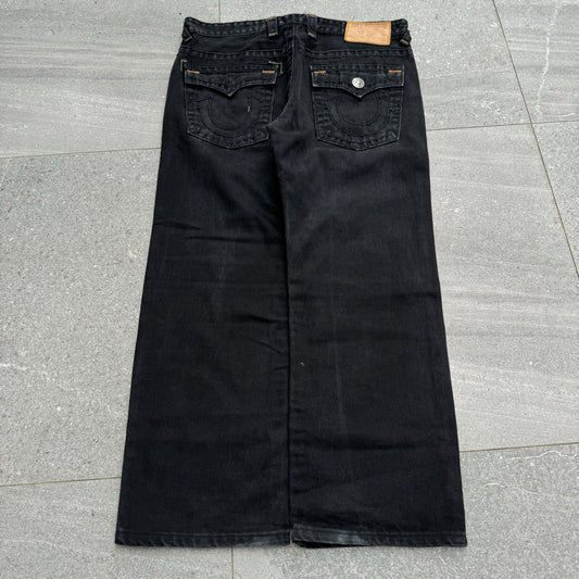 baggy black trueys - 37x30”
