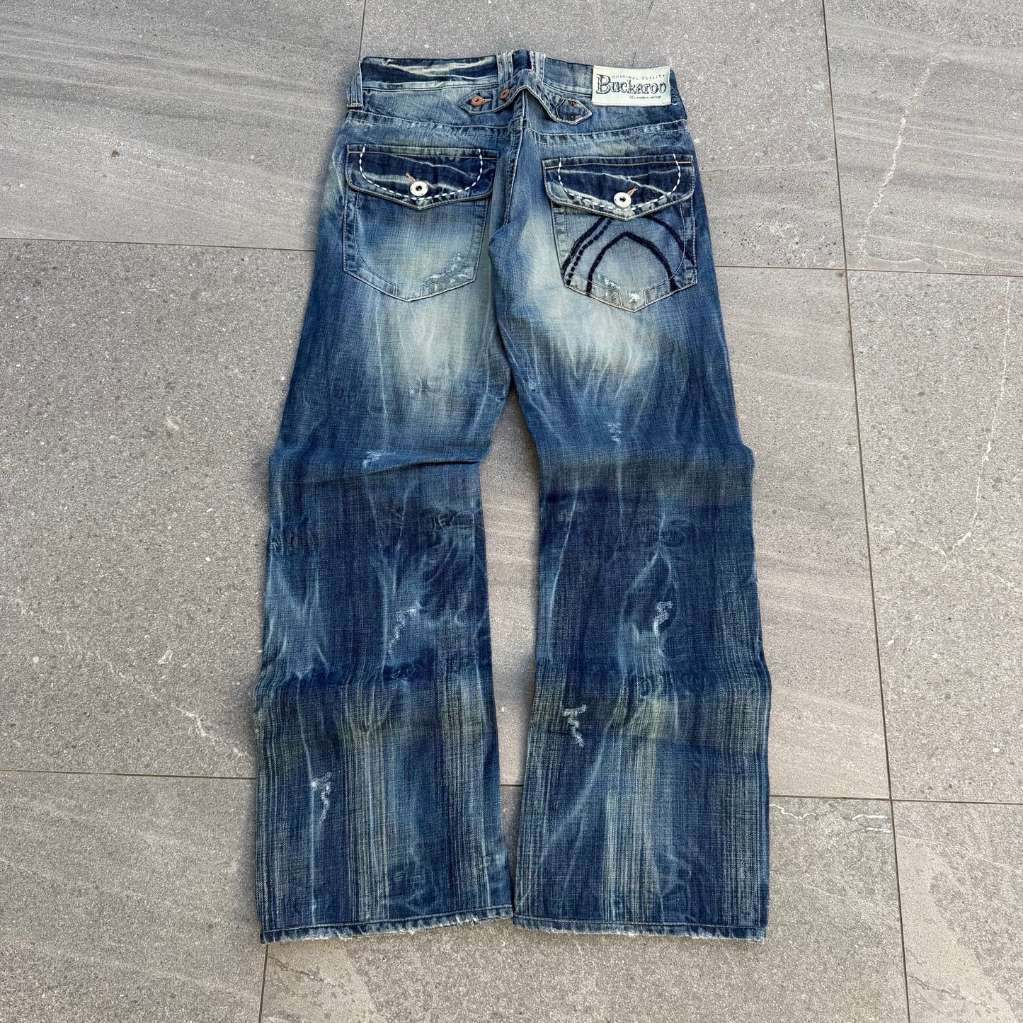 japanese buckaroo bootcuts - 32x32”