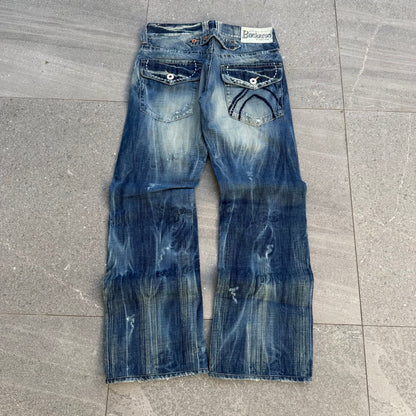 japanese buckaroo bootcuts - 32x32”