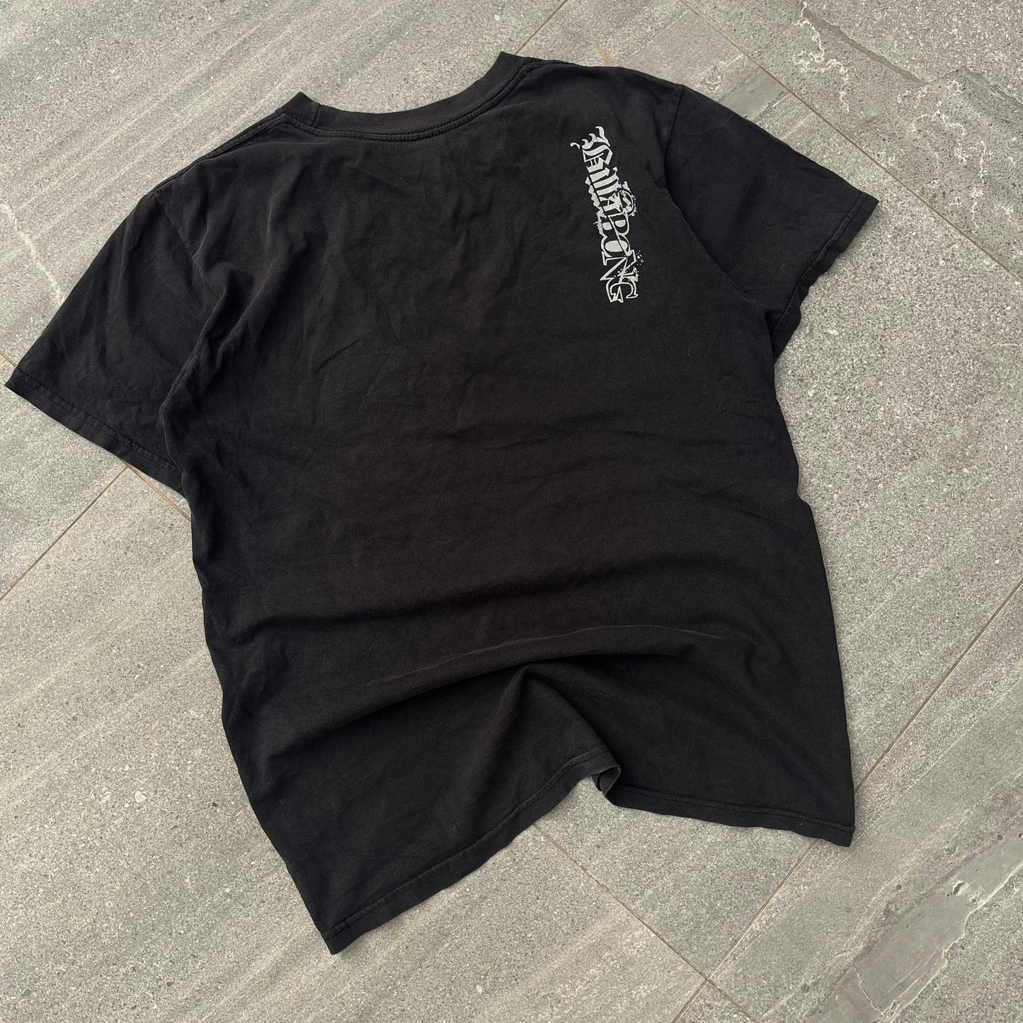 graillll billy patchwork tee - M