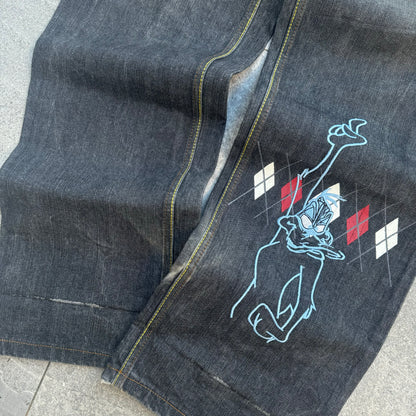 lot29 daffy duck jeans - 34x34”