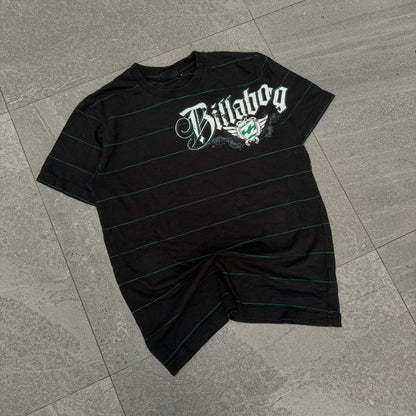 billabong striped tee - S