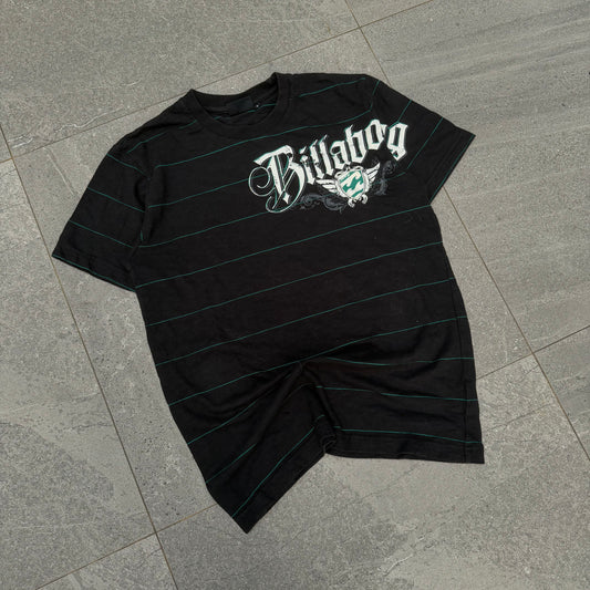 billabong striped tee - S