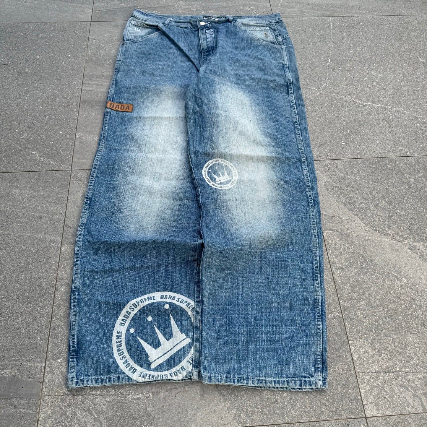 GRAIL dada AOP jeans - 38x33”