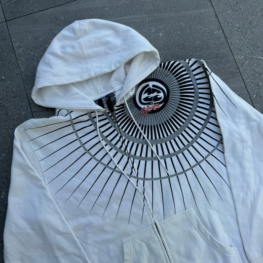 grail rising sun billabong hoodie - M
