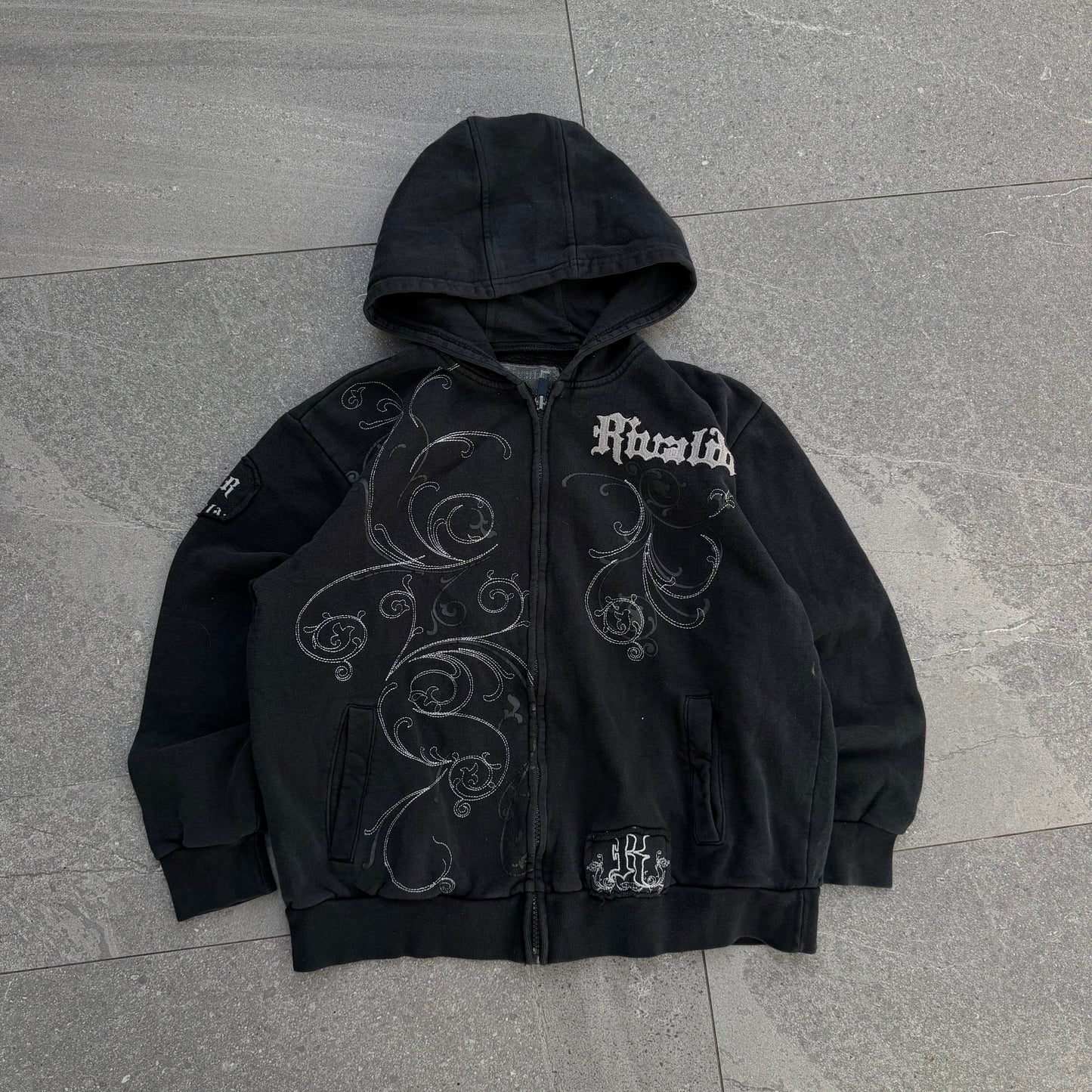 beautiful rivaldi embroidered hoodie - womens XS