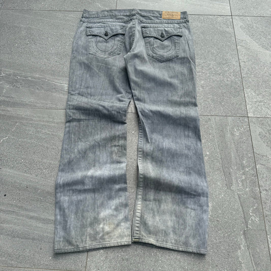grey truey bootcuts - 40x33”