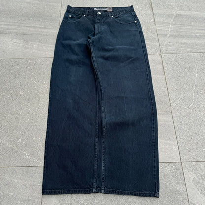 anchor blue ‘wide leg’ jeans - 34x33”