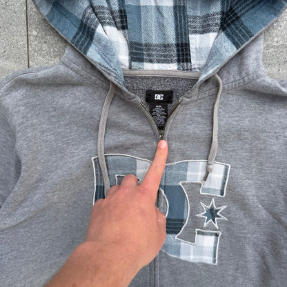grail DC plaid zip - M