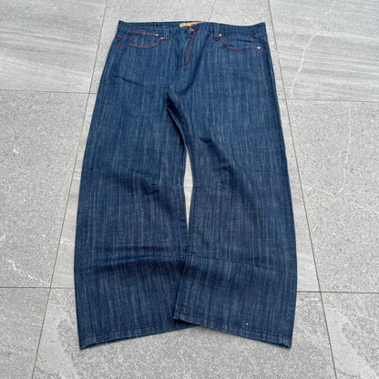 indigo red jeans - 40x32”