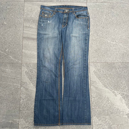absolutely insane details on these…. blac label bootcuts - 36x32”