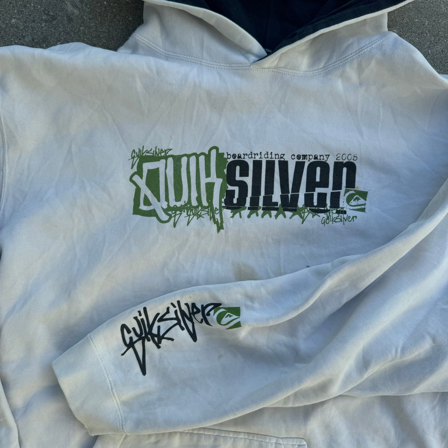 quiksilver hoodie - L